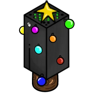 🎄 weihnachten, baum, geometrisch, ornamente, stern telegram sticker