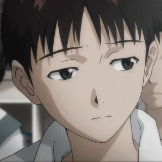 😑 Shinji Ikari Neon Genesis Evangelion Anime, Personaje, Shinji, Ikari, Neon Genesis Evangelion telegram sticker