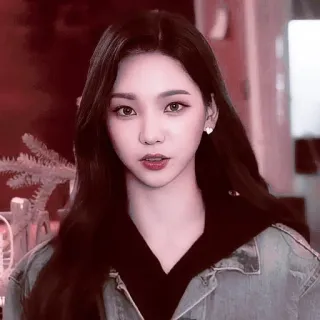 🔮 Karina kpop, karina, aespa, 女性, 歌手, ポートレート whatsapp sticker
