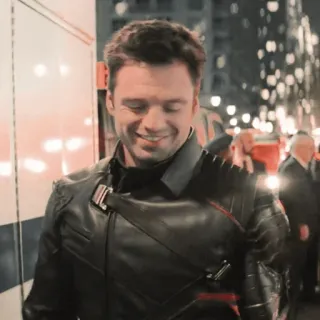 🍓 Winter Soldier Winter Soldier, Marvel, Sebastian Stan, Super-héros, Bucky Barnes, Avengers telegram sticker