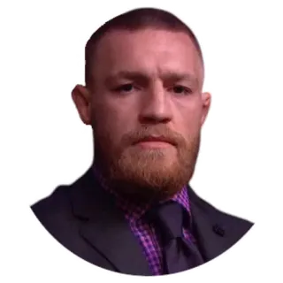 😡 Conor McGregor 康纳·麦格雷戈, UFC, 格斗选手, 体育, 爱尔兰 telegram sticker