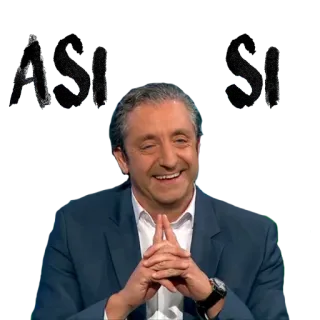 😌 ASI SI uomo, ritratto, sorridente, così è telegram sticker