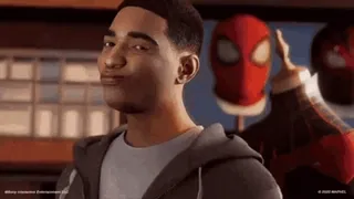 🐱 Miles Morales Spider-Man: Miles Morales Spider-Man, Miles Morales, Marvel, PS5, Videogame, Superheld telegram sticker