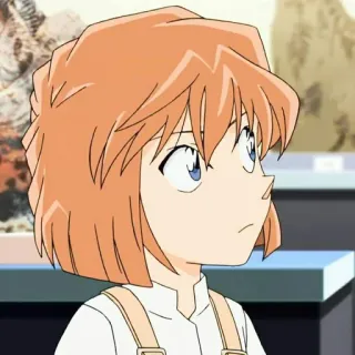 🤨 Anime, Manga, Portret, Kreskówka, Dziewczyna, Postać telegram sticker