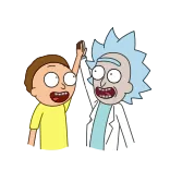 Rick and Morty whatsapp stickers