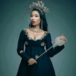 ✖️ Nicki Minaj nicki minaj, cantante, donna, regina, celebrità, musica telegram sticker