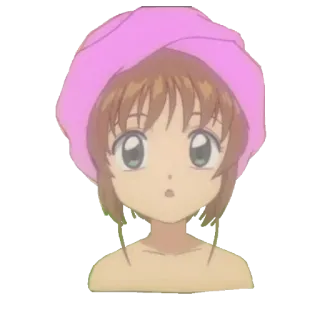 🎈 Anime, Cardcaptor Sakura, Manga, Kawaii, Carino telegram sticker