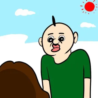 😕 การ์ตูน, คน, ตัวละคร, ภาพประกอบ, ศิลปะ telegram sticker