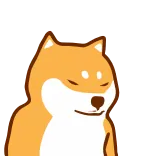😑 犬, 柴犬, 可愛い, 動物, ペット whatsapp sticker