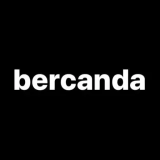 🐺 bercanda text, bercanda, word, black background telegram sticker