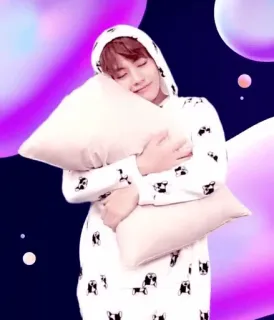 😴 personne, oreiller, sommeil, confortable, sweat à capuche telegram sticker