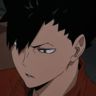 🌟 Kuroo Tetsurou Haikyuu!! anime, kuroo tetsurou, haikyuu, character, manga telegram sticker