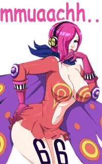 😘 Vinsmoke Poison Pink mmuaachh Anime, Garota, One Piece, Vinsmoke, Poison Pink whatsapp sticker