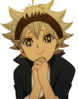 Black Clover // @MINATOSTICKERS telegram stickers