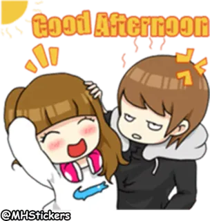 @MHStickers Fanny & Danny Couple telegram stickers