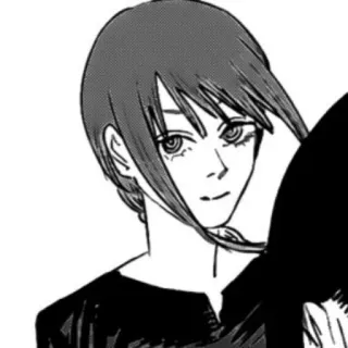 🙂 Makima Chainsaw Man Makima, Chainsaw Man, anime, manga, character, woman telegram sticker