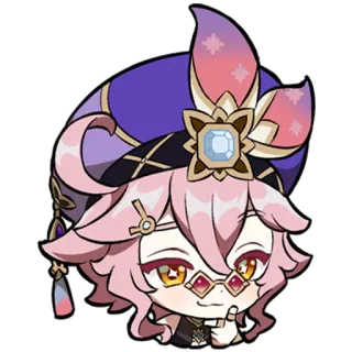 😼 Dori Sangemah Bay Genshin Impact Dori, Genshin Impact, Anime, Jeu vidéo, Chibi whatsapp sticker