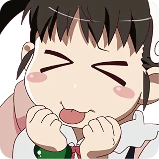 😝 Anime, Lucu, Imut, Gadis telegram sticker