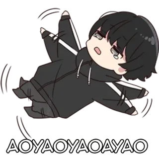 😖 ДОУДОУДОУДОУДО telegram sticker
