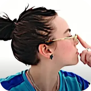 🤓 Billie Eilish telegram sticker