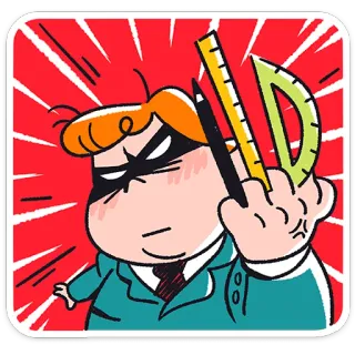 🤘 Kartun, Penjahat, Jari tengah, Ofensif, Kasar, Kriminal telegram sticker
