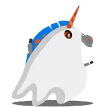 π» narwhal, unicorn, fantasy, animal, cute, cartoon telegram sticker