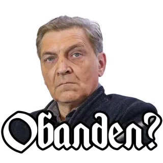 😄 Obanden? telegram sticker