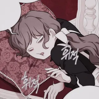 🩺 흒흒 sleeping, tired, anime, cartoon, rest, nap whatsapp sticker