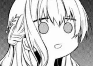 😖 Anime, Manga, Gadis, Terkejut, Kartun, Ekspresi, Karakter telegram sticker