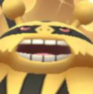 🙄 Electabuzz Pokemon pokemon, Electabuzz, amarelo, monstro telegram sticker