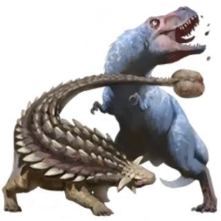 Downer Dinos whatsapp stickers