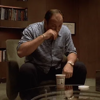 😏 Tony Soprano The Sopranos telegram sticker