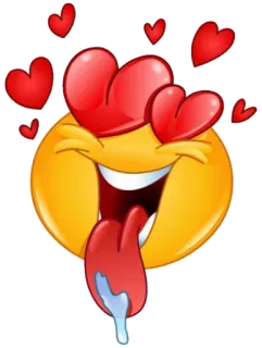 💕 Emoji, Liebe, Herzen, Lustig, Cartoon, Glücklich telegram sticker