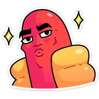 🌶️ hotdog, jedzenie, kreskówka, śmieszne, mem, postać telegram sticker