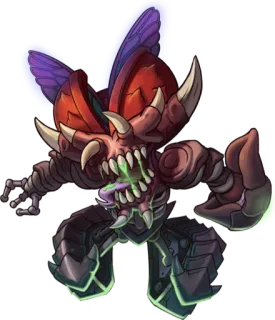 ✌ mostro, creatura, denti, fantasy, alieno, horror telegram sticker