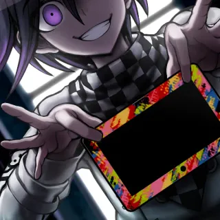 📱 Kokichi Oma Danganronpa V3: Killing Harmony Аниме, Danganronpa, Кокичи Ома, Видеоигра, Персонаж telegram sticker