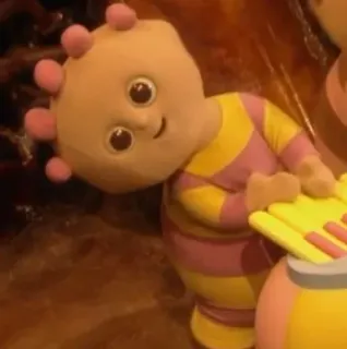 🚬 Igglepiggle In the Night Garden kinder, fernsehen, figur, niedlich telegram sticker