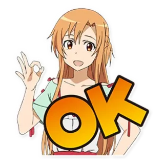 Sword Art Online @sao_stickers telegram stickers