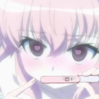 🔞 Anime, Que thử thai, Phim hoạt hình, Kawaii whatsapp sticker