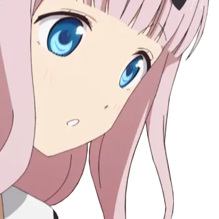😮 Chika Fujiwara Kaguya-sama: Love Is War Anime, Chika Fujiwara, Kaguya-sama Love is War, Dễ thương, Manga, Kawaii whatsapp sticker