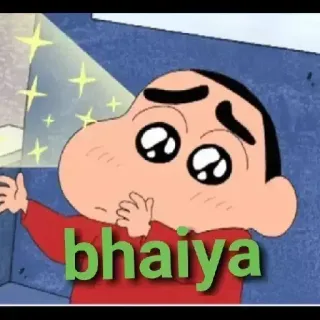 Shinchan Nohara // @ZoldyckStickers telegram stickers