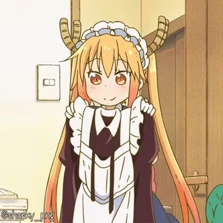☺️ Tohru Miss Kobayashi's Dragon Maid telegram sticker