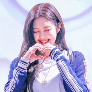 🦄 coração mãos, amor, afeição, coreano, pessoa, sorriso, feliz telegram sticker