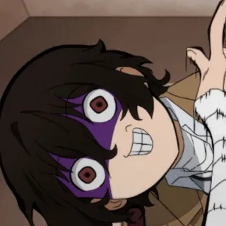 🧱 Anime, Personaggio, Espressione, Divertente, Adesivo telegram sticker