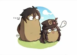 MY HUTAO telegram stickers