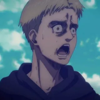 👾 アニメ, 恐怖, 衝撃, 怖い, パニック whatsapp sticker