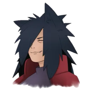 ☺️ Madara Uchiha Naruto anime, uchiha, madara, villain, manga telegram sticker
