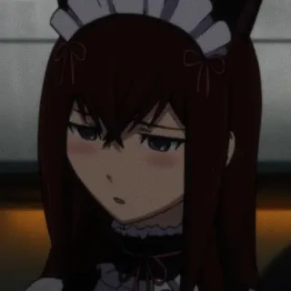 ✨ Anime, Maid, Dessin animé, Personnage, Femme telegram sticker