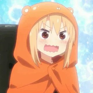- “ Doma Umaru ” 🍿 By: @KpopStan telegram stickers