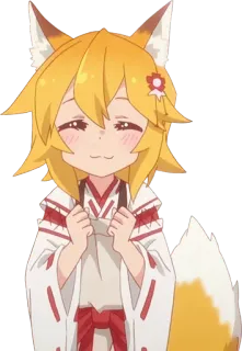 Senko pack whatsapp stickers